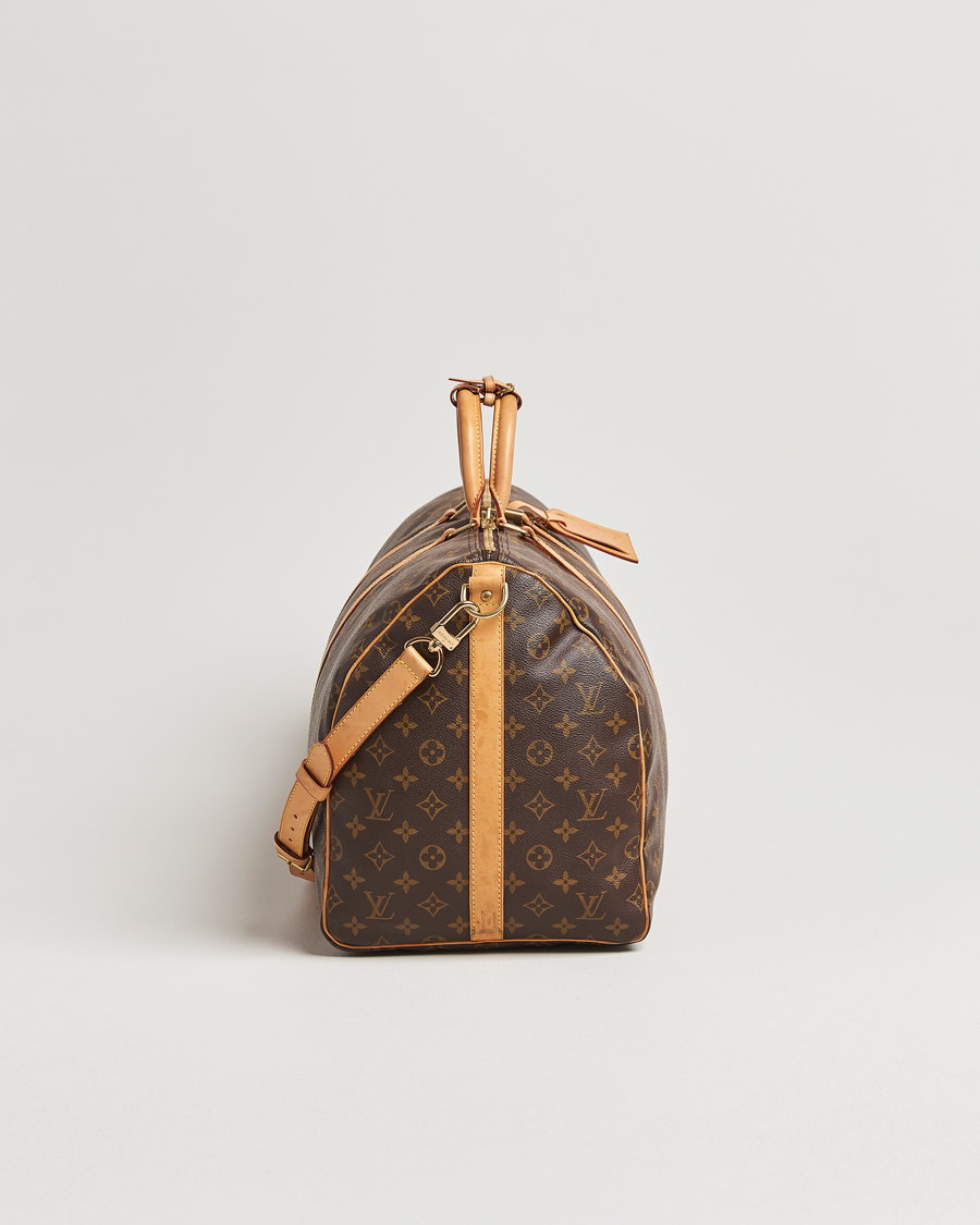 Heren | Pre-Owned & Vintage Bags | Louis Vuitton Pre-Owned | Keepall Bandoulière 55 Monogram