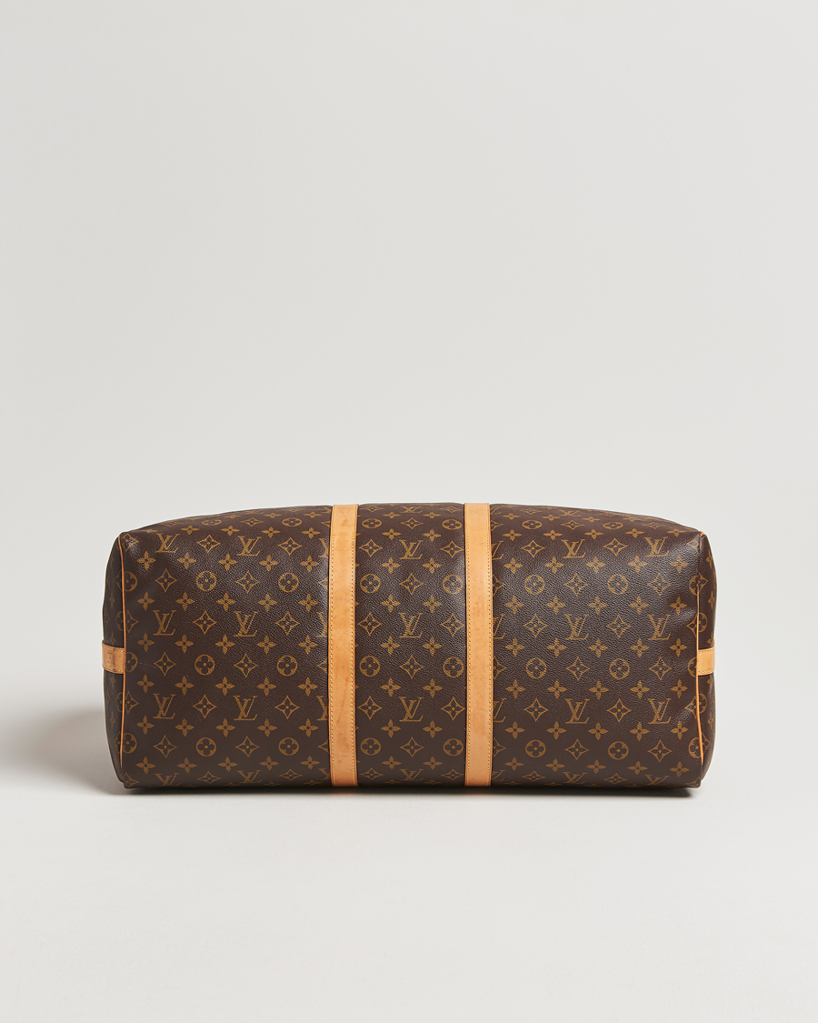 Heren | Pre-Owned & Vintage Bags | Louis Vuitton Pre-Owned | Keepall Bandoulière 55 Monogram