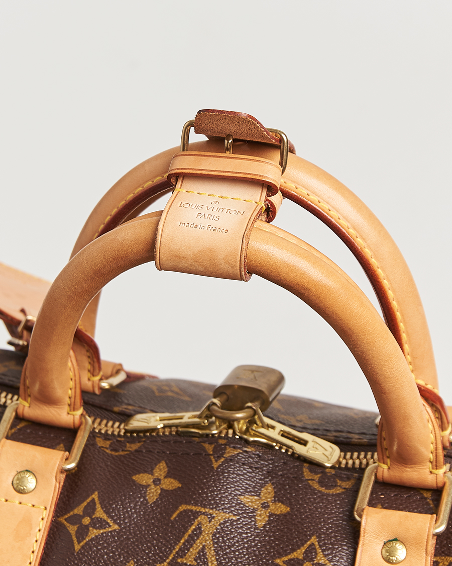 Heren | Pre-Owned & Vintage Bags | Louis Vuitton Pre-Owned | Keepall Bandoulière 55 Monogram