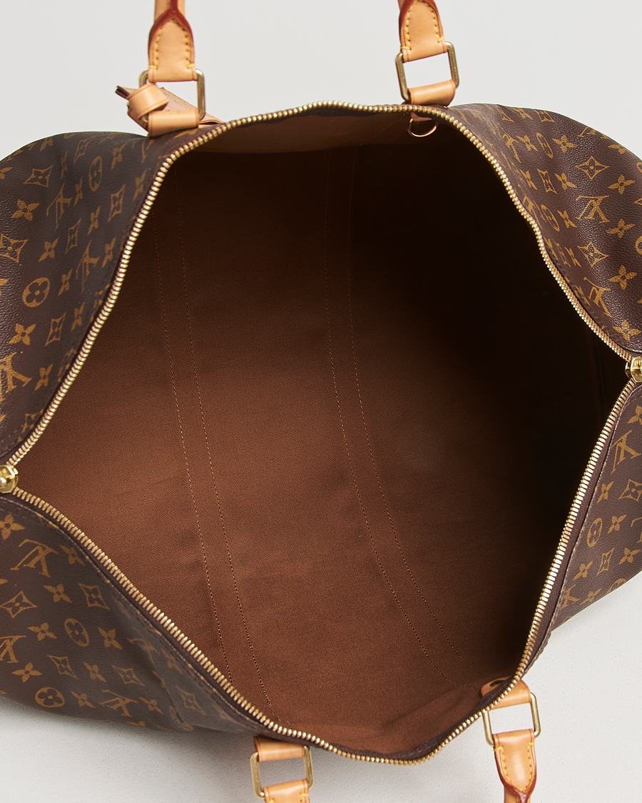 Heren | Pre-Owned & Vintage Bags | Louis Vuitton Pre-Owned | Keepall Bandoulière 55 Monogram