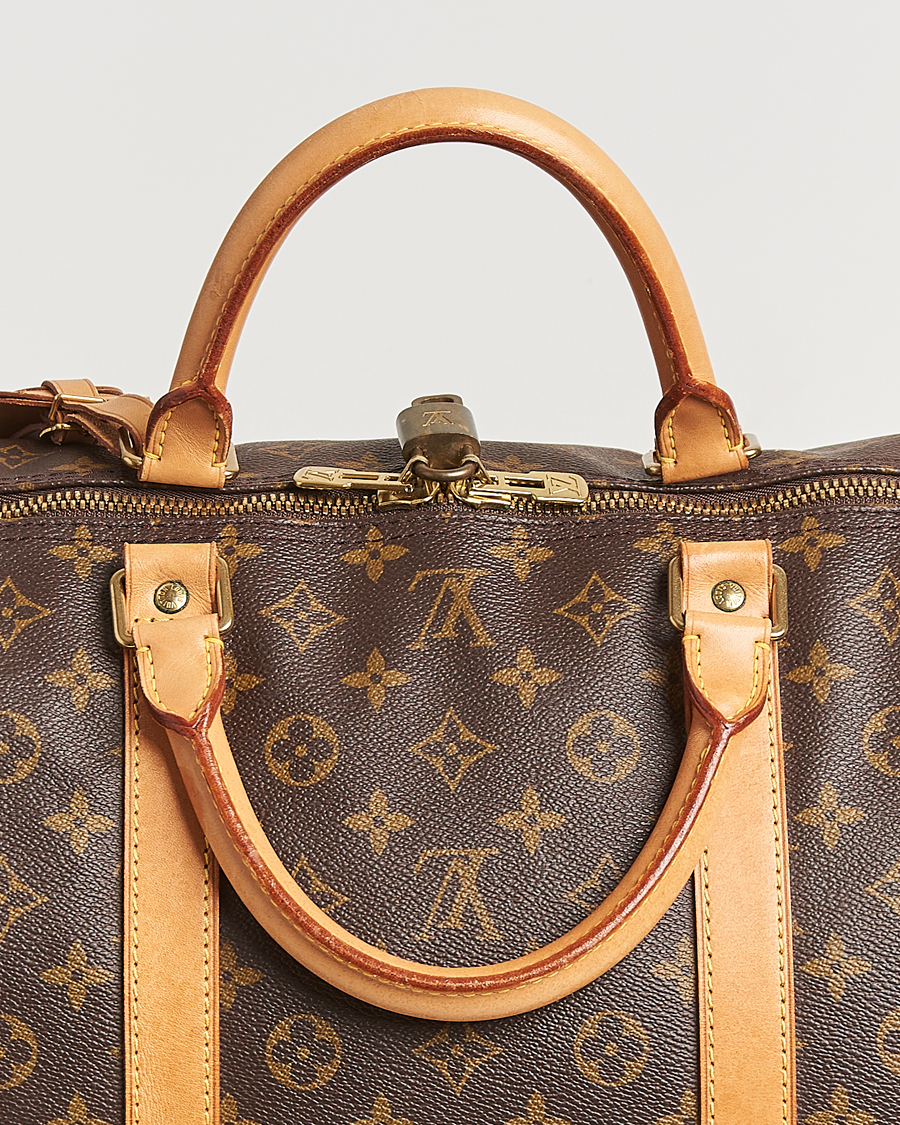 Heren | Pre-Owned & Vintage Bags | Louis Vuitton Pre-Owned | Keepall Bandoulière 60 Monogram