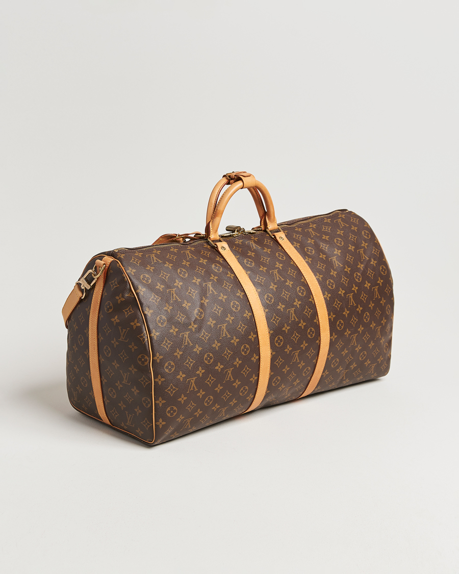 Heren | Pre-Owned & Vintage Bags | Louis Vuitton Pre-Owned | Keepall Bandoulière 60 Monogram