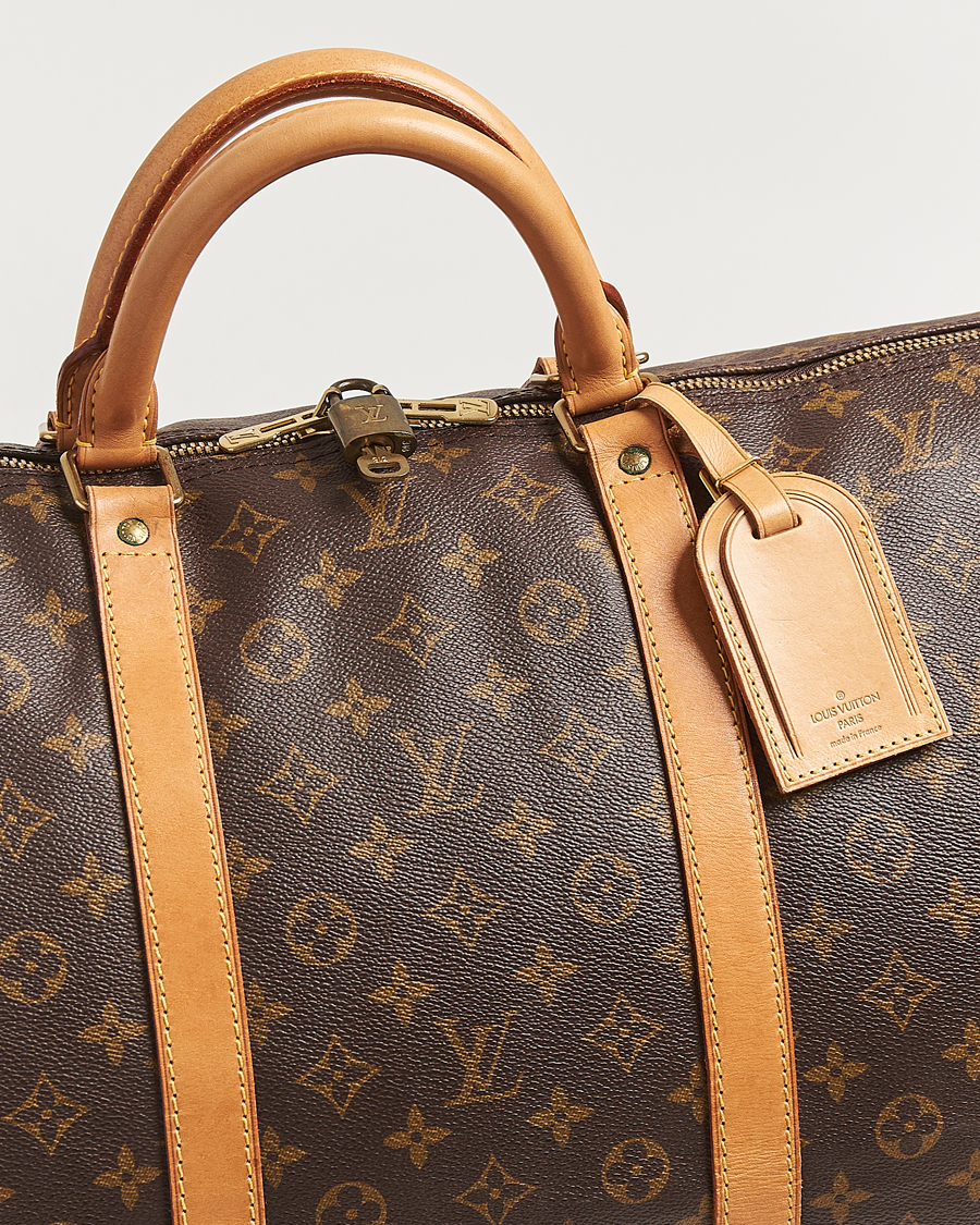 Heren | Pre-Owned & Vintage Bags | Louis Vuitton Pre-Owned | Keepall Bandoulière 60 Monogram