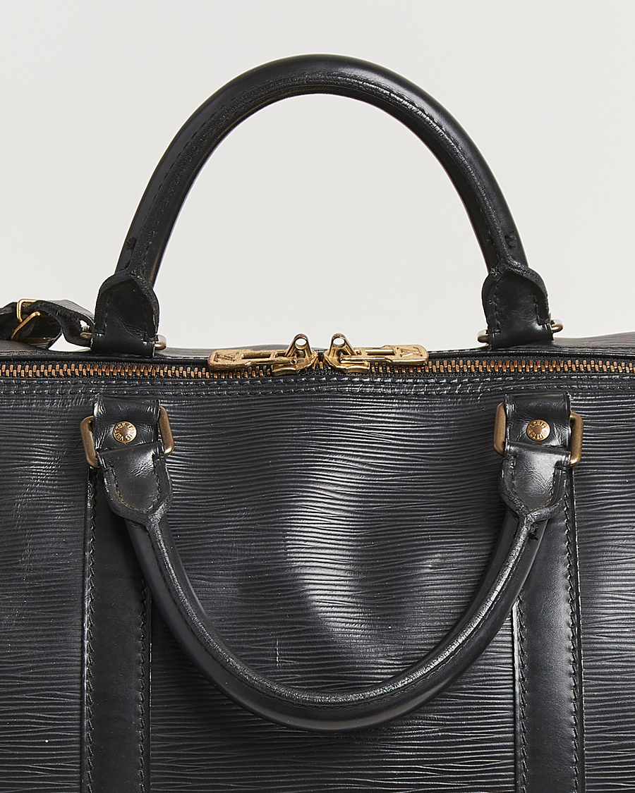 Heren | Pre-Owned & Vintage Bags | Louis Vuitton Pre-Owned | Keepall 60 Epi Leather Black