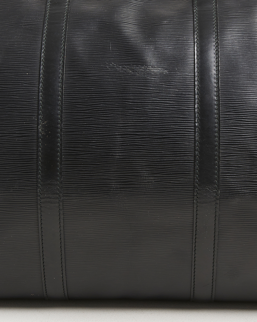 Heren | Pre-Owned & Vintage Bags | Louis Vuitton Pre-Owned | Keepall 60 Epi Leather Black