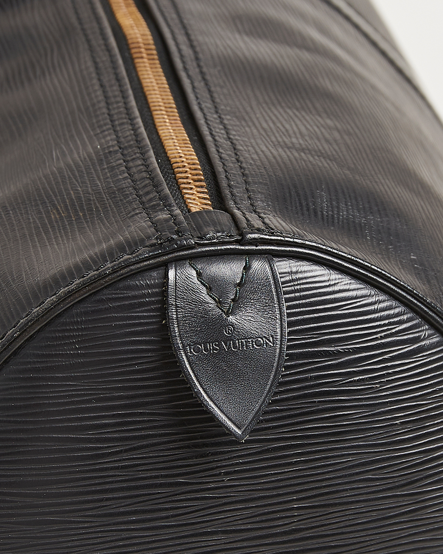 Heren | Pre-Owned & Vintage Bags | Louis Vuitton Pre-Owned | Keepall 60 Epi Leather Black