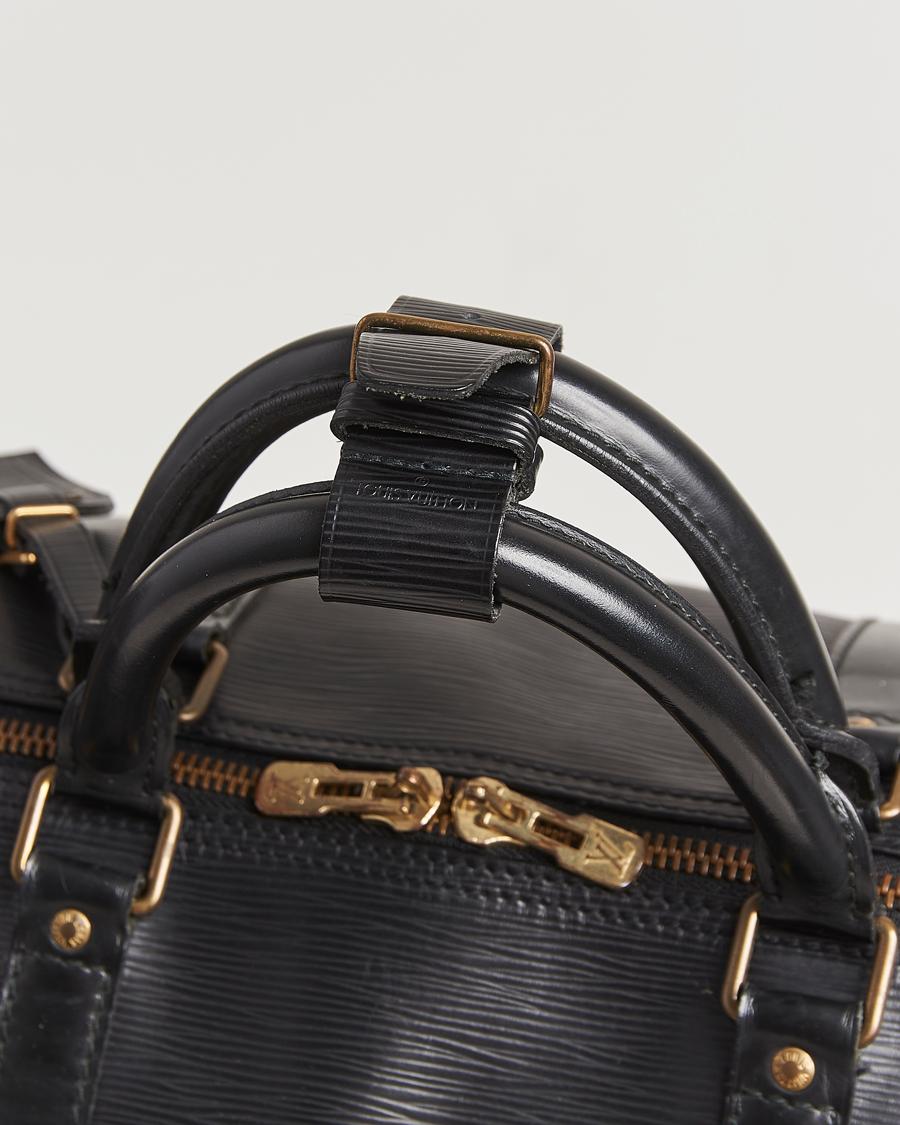 Heren | Pre-Owned & Vintage Bags | Louis Vuitton Pre-Owned | Keepall 60 Epi Leather Black