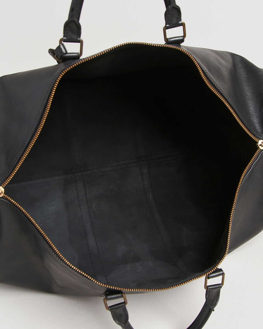 Heren | Pre-Owned & Vintage Bags | Louis Vuitton Pre-Owned | Keepall 60 Epi Leather Black