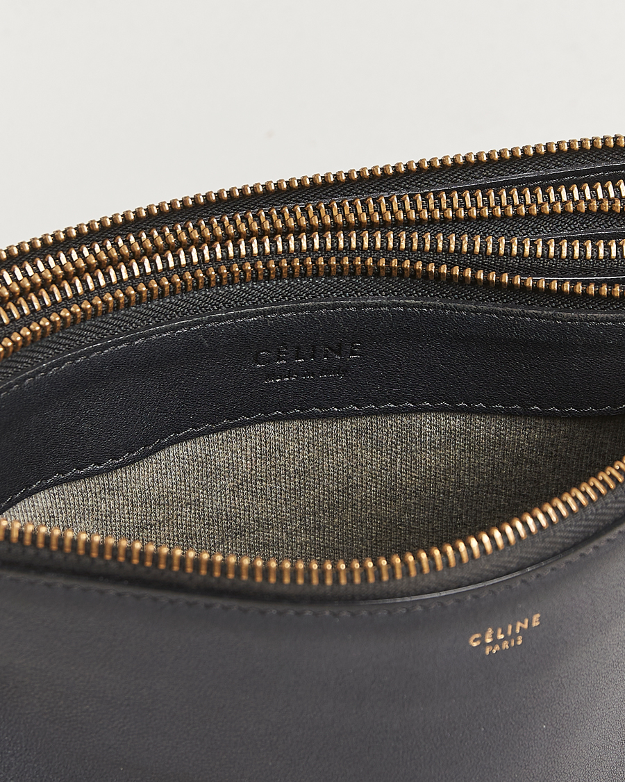 Heren | Gifts for Her | Celine Pre-Owned | Trio Bag Small Leather Black