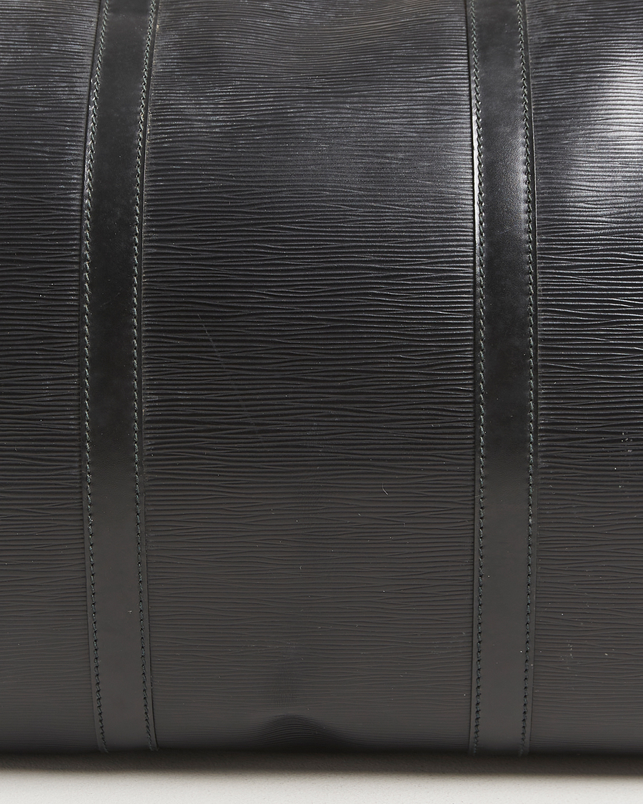Heren | Pre-Owned & Vintage Bags | Louis Vuitton Pre-Owned | Keepall 60 Epi Leather Black