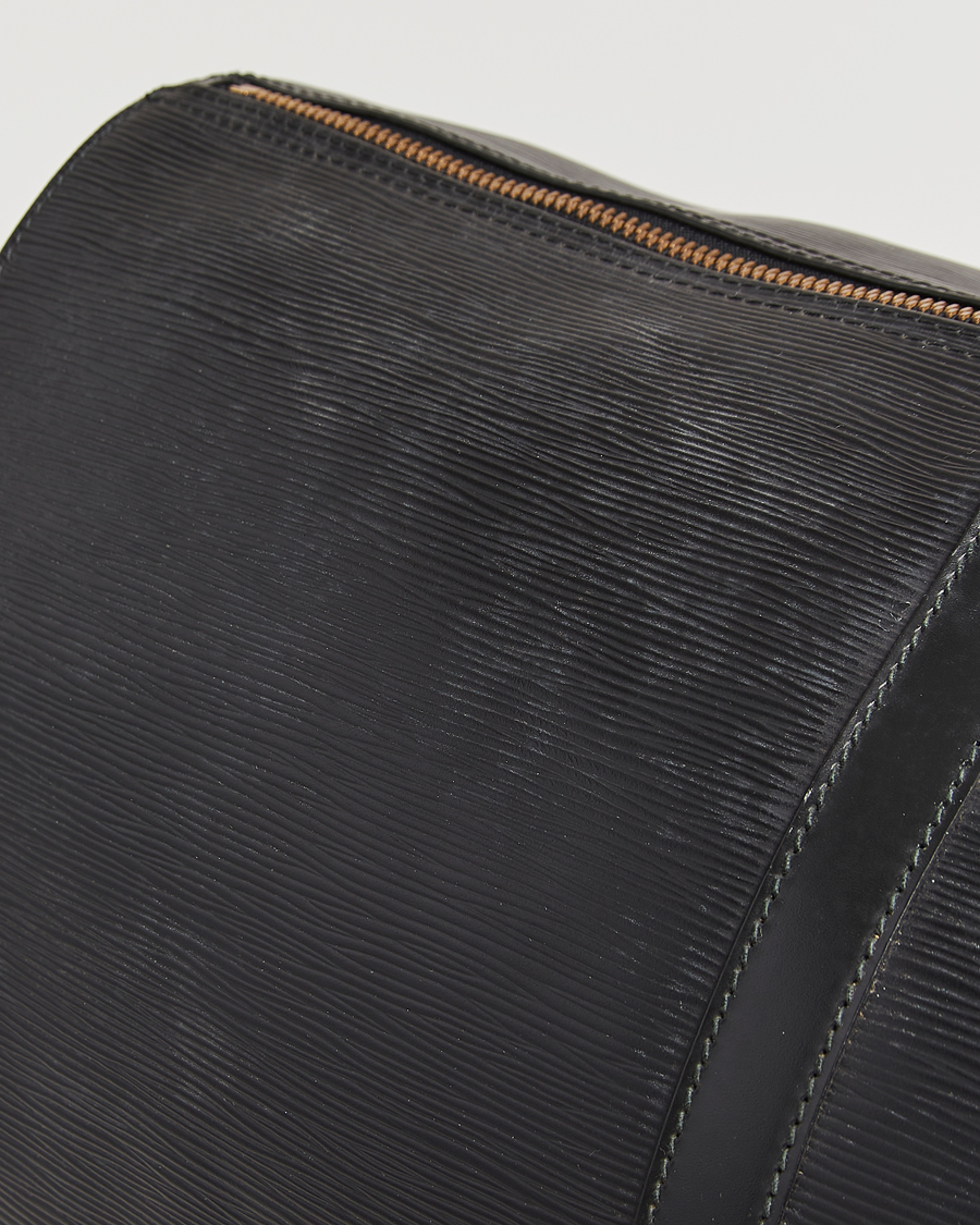 Heren | Pre-Owned & Vintage Bags | Louis Vuitton Pre-Owned | Keepall 60 Epi Leather Black