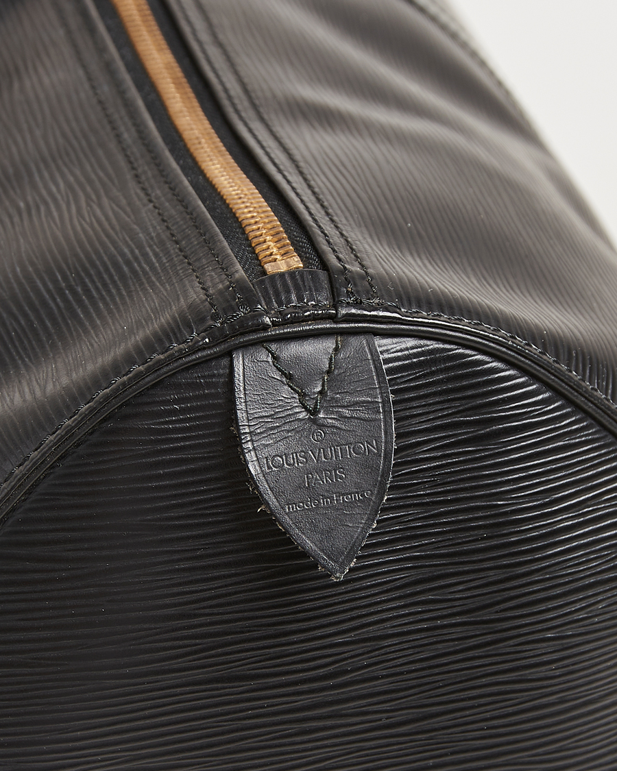 Heren | Pre-Owned & Vintage Bags | Louis Vuitton Pre-Owned | Keepall 60 Epi Leather Black