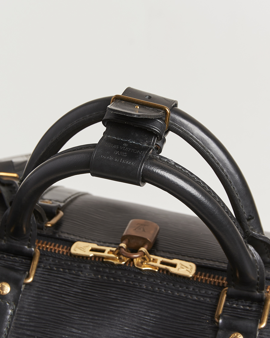 Heren | Pre-Owned & Vintage Bags | Louis Vuitton Pre-Owned | Keepall 60 Epi Leather Black