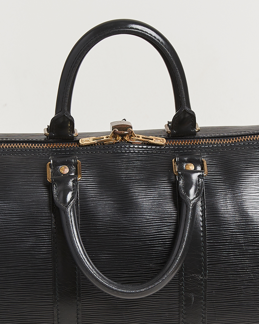 Heren | Pre-Owned & Vintage Bags | Louis Vuitton Pre-Owned | Keepall 45 Epi Leather Black