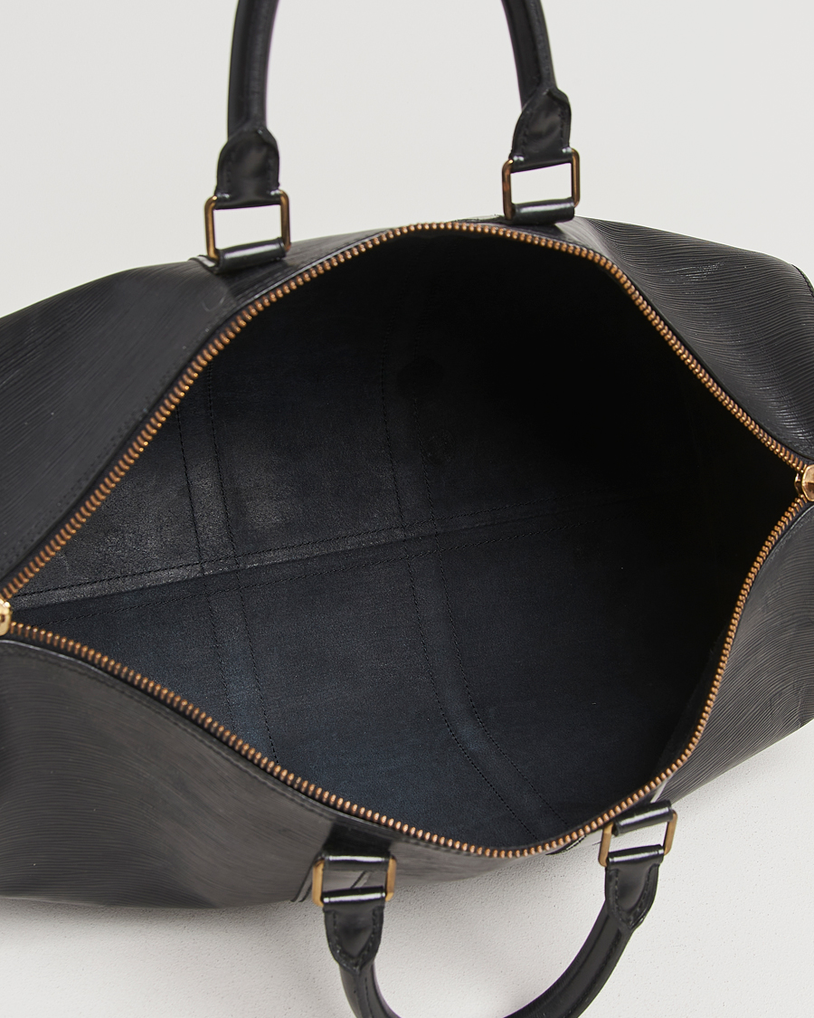 Heren | Pre-Owned & Vintage Bags | Louis Vuitton Pre-Owned | Keepall 45 Epi Leather Black