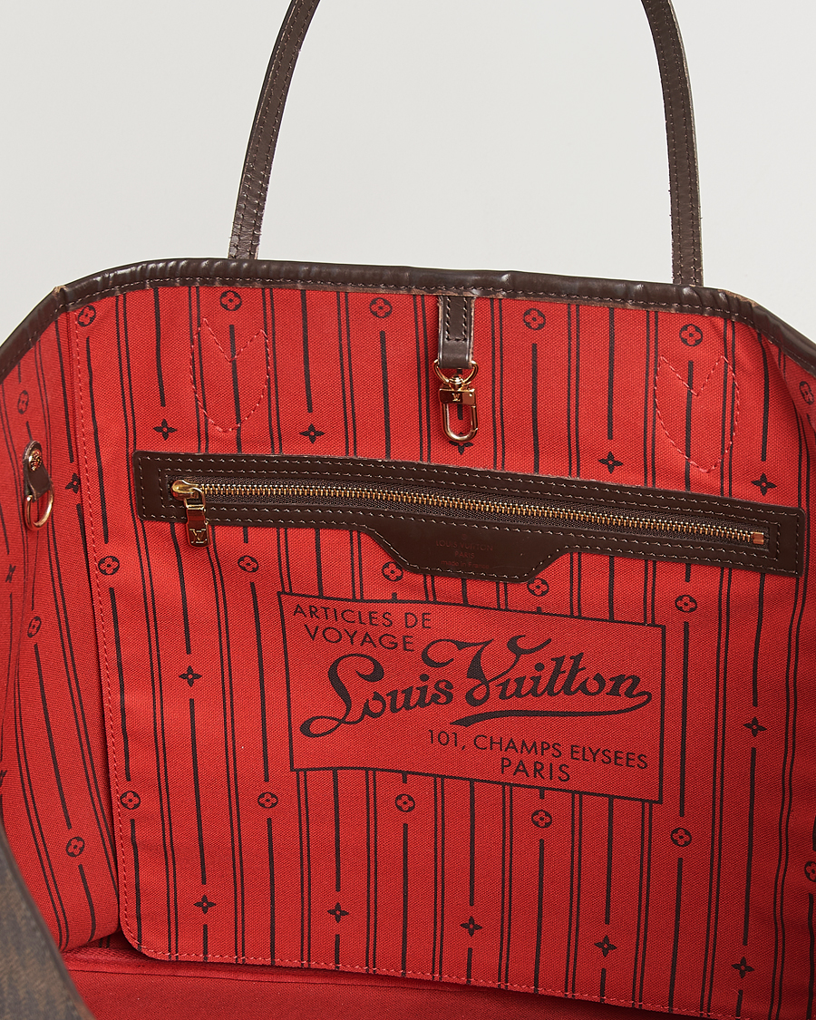 Heren | Pre-Owned & Vintage Bags | Louis Vuitton Pre-Owned | Neverfull GM Damier Ebene