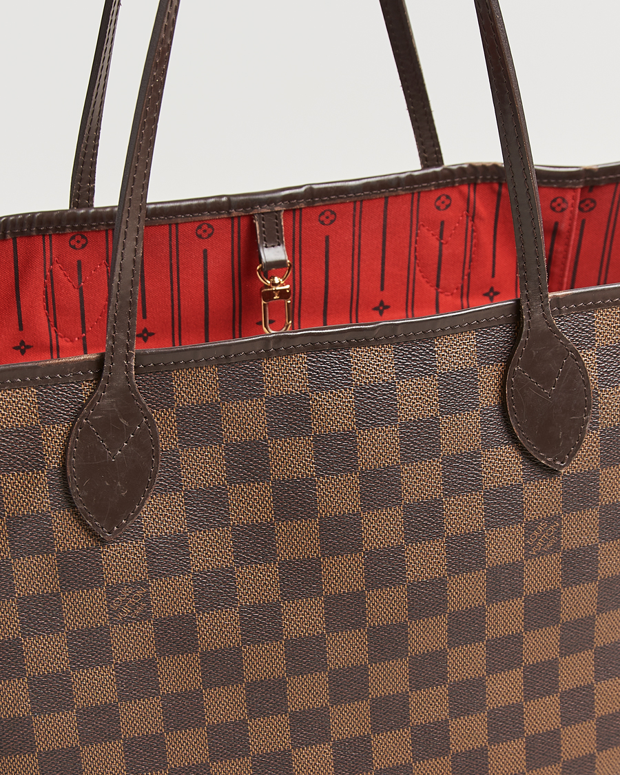 Heren | Pre-Owned & Vintage Bags | Louis Vuitton Pre-Owned | Neverfull GM Damier Ebene
