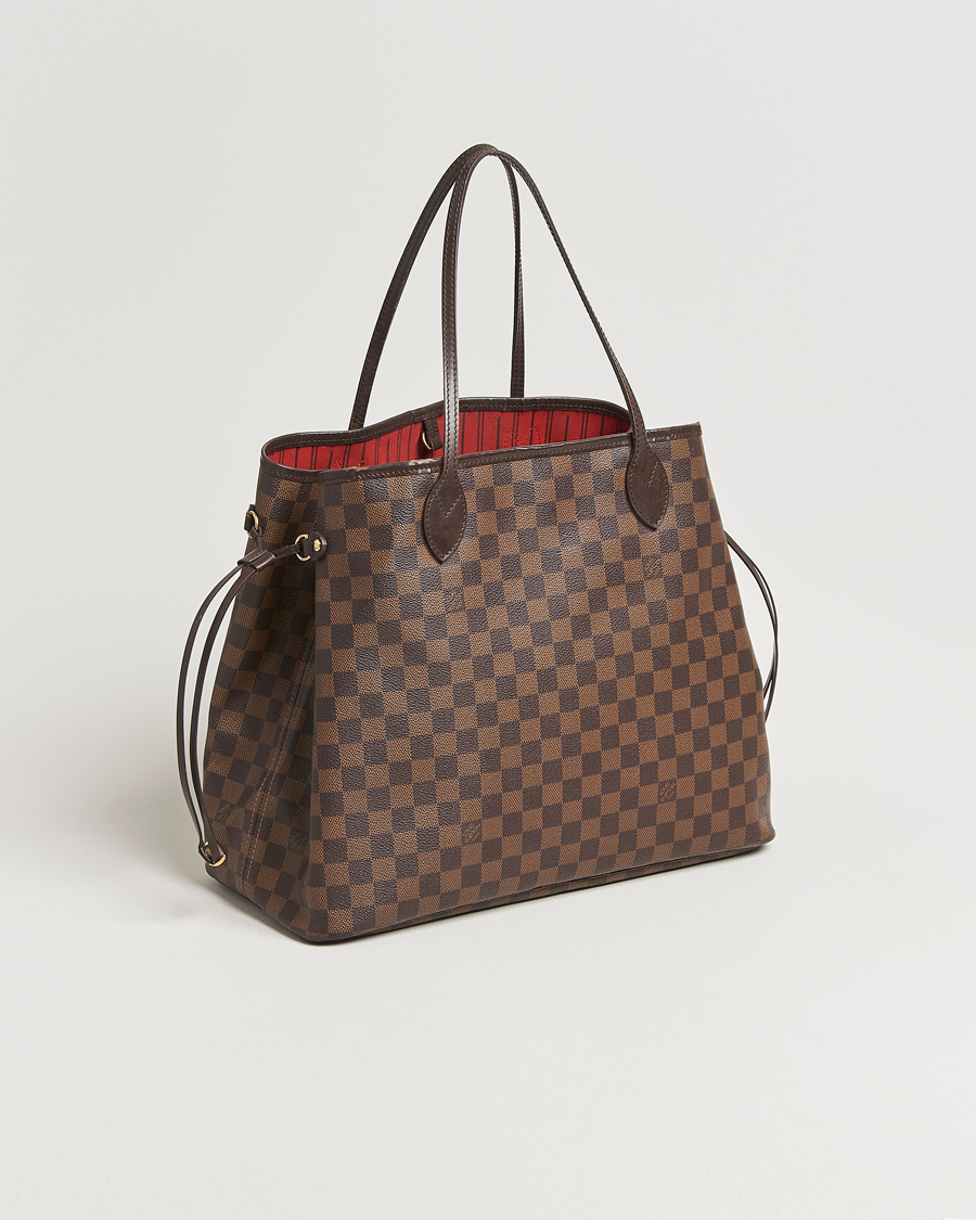 Heren | Pre-Owned & Vintage Bags | Louis Vuitton Pre-Owned | Neverfull GM Damier Ebene