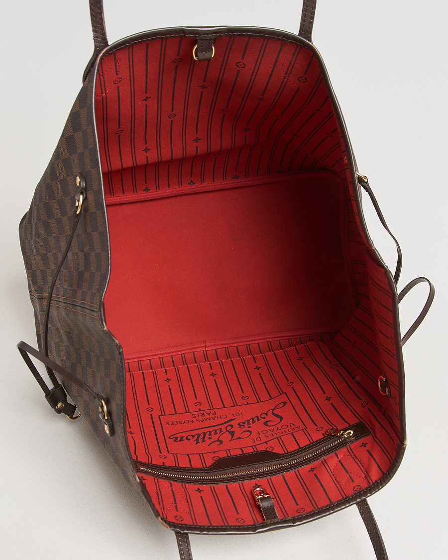 Heren | Pre-Owned & Vintage Bags | Louis Vuitton Pre-Owned | Neverfull GM Damier Ebene