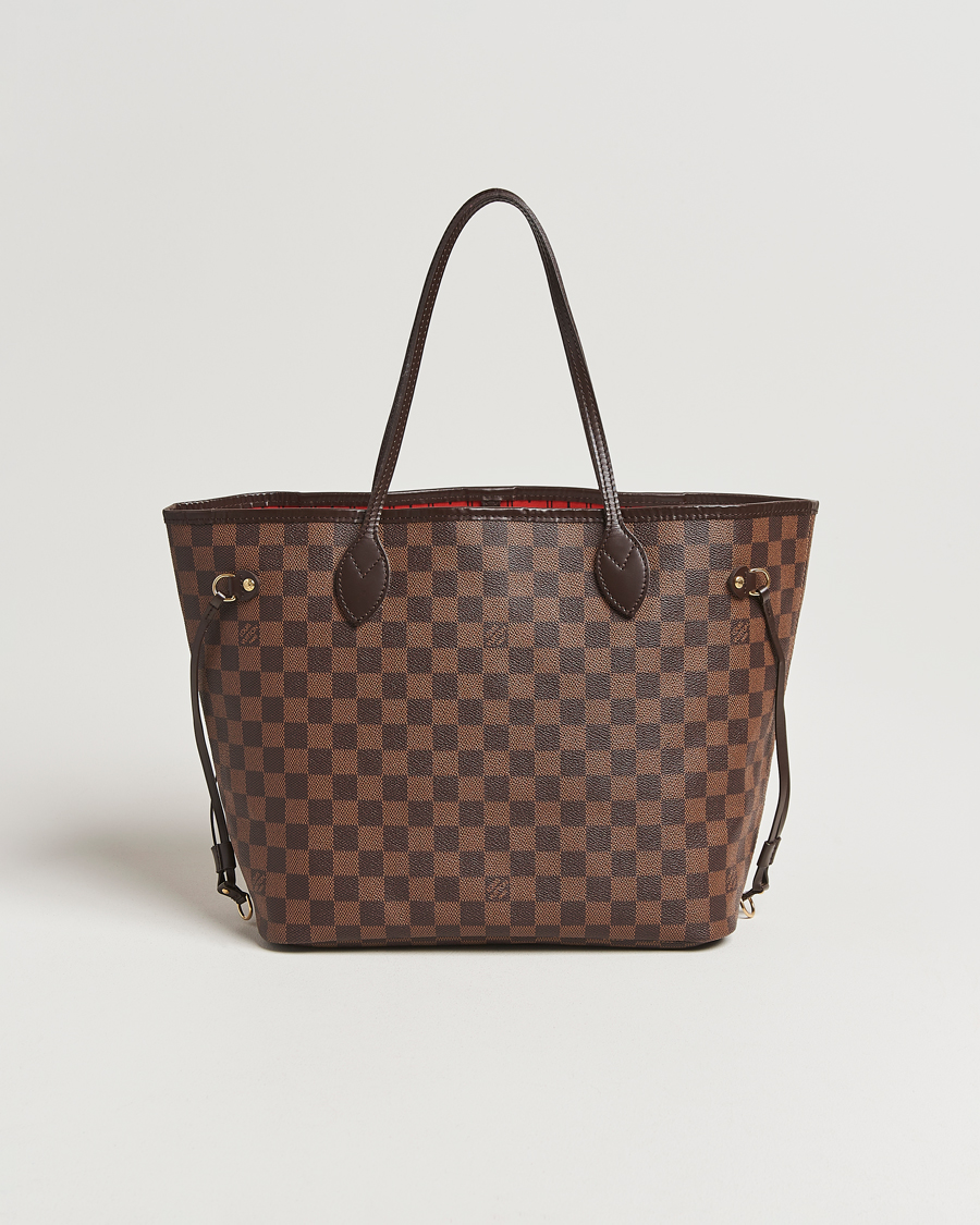 Heren | Pre-Owned & Vintage Bags | Louis Vuitton Pre-Owned | Neverfull MM Damier Ebene