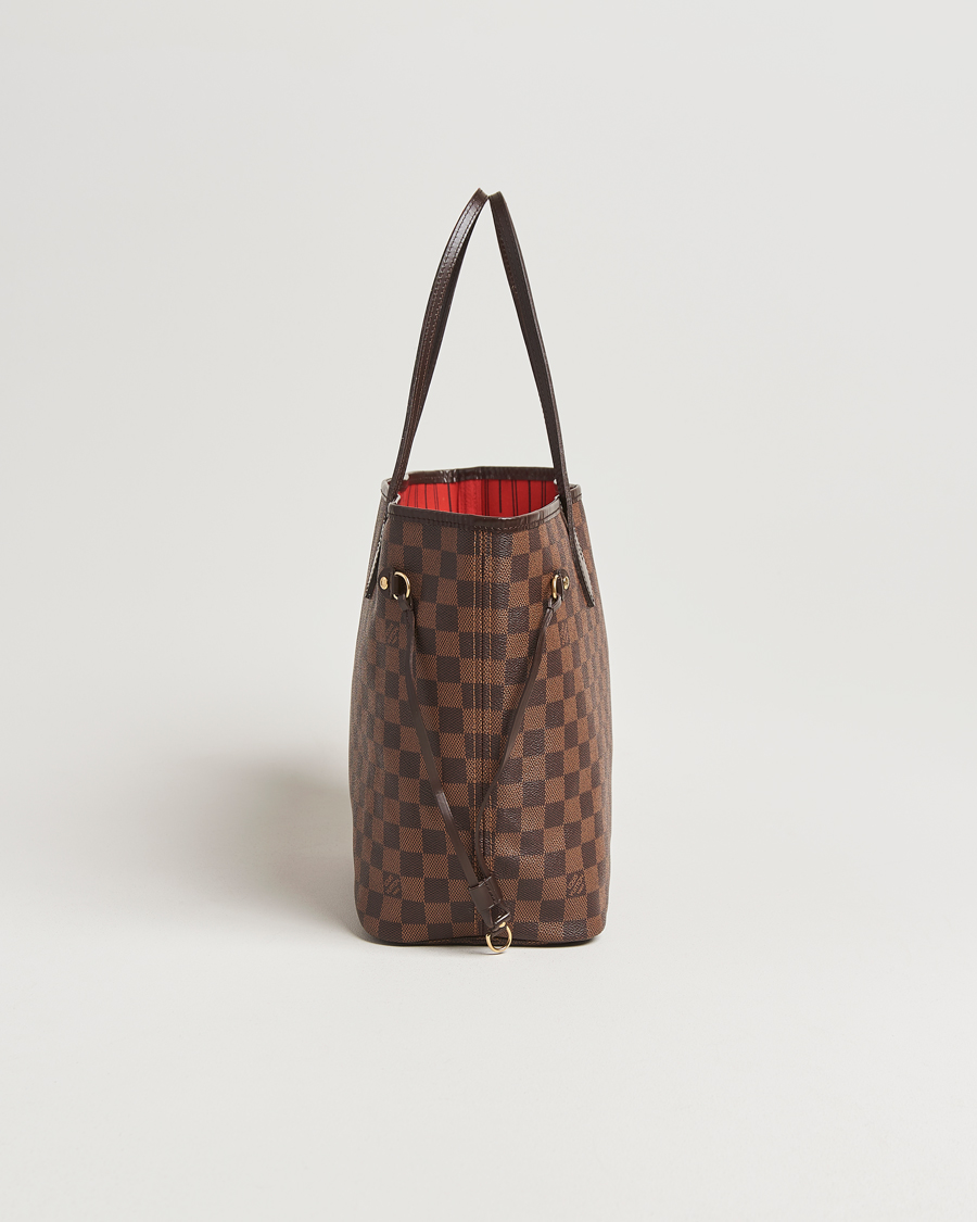 Heren | Pre-Owned & Vintage Bags | Louis Vuitton Pre-Owned | Neverfull MM Damier Ebene