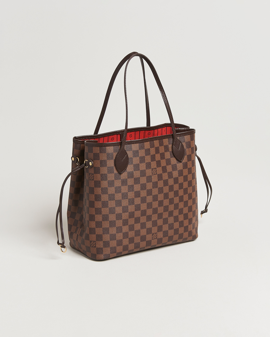 Heren | Pre-Owned & Vintage Bags | Louis Vuitton Pre-Owned | Neverfull MM Damier Ebene