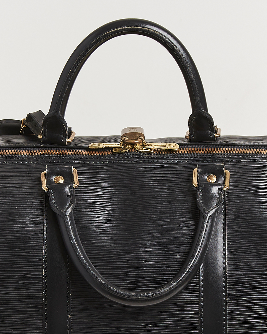 Heren | Pre-Owned & Vintage Bags | Louis Vuitton Pre-Owned | Keepall 55 Epi Leather Black