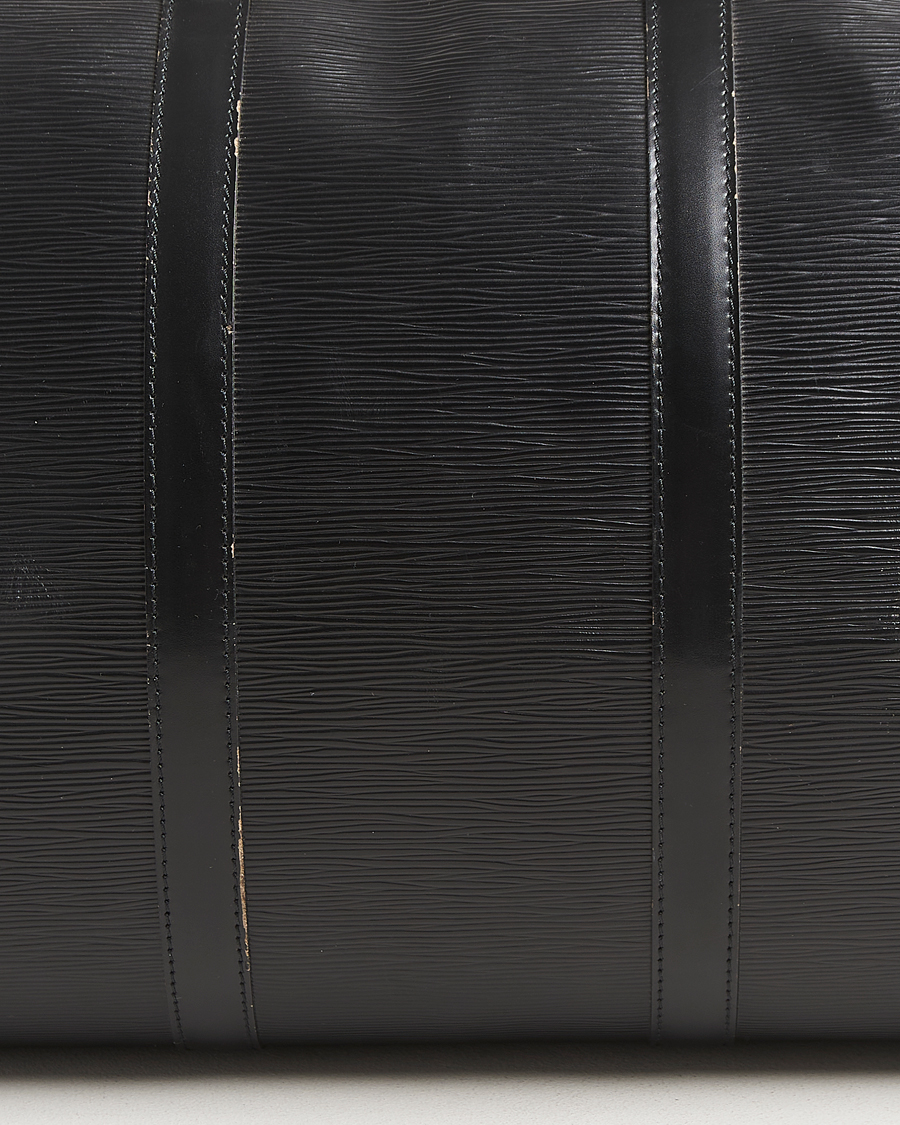 Heren | Pre-Owned & Vintage Bags | Louis Vuitton Pre-Owned | Keepall 55 Epi Leather Black