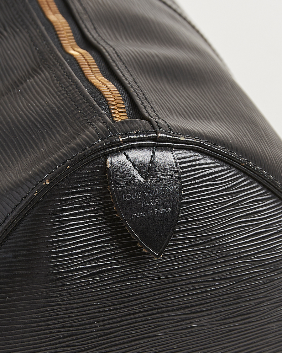 Heren | Pre-Owned & Vintage Bags | Louis Vuitton Pre-Owned | Keepall 55 Epi Leather Black