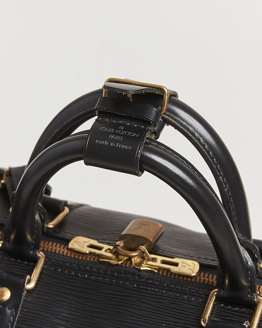 Heren | Pre-Owned & Vintage Bags | Louis Vuitton Pre-Owned | Keepall 55 Epi Leather Black
