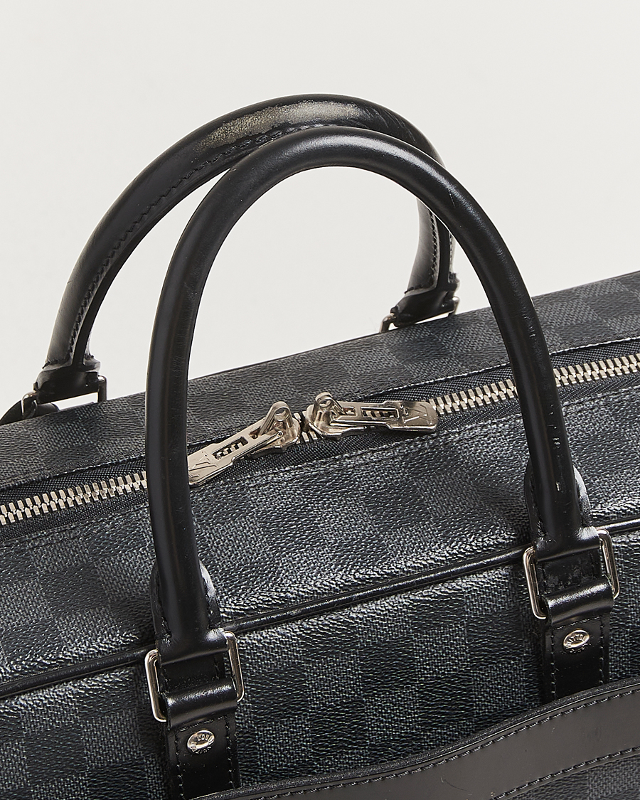 Heren | Pre-Owned & Vintage Bags | Louis Vuitton Pre-Owned | Porte-Documents Voyage Briefcase Damier Graphite