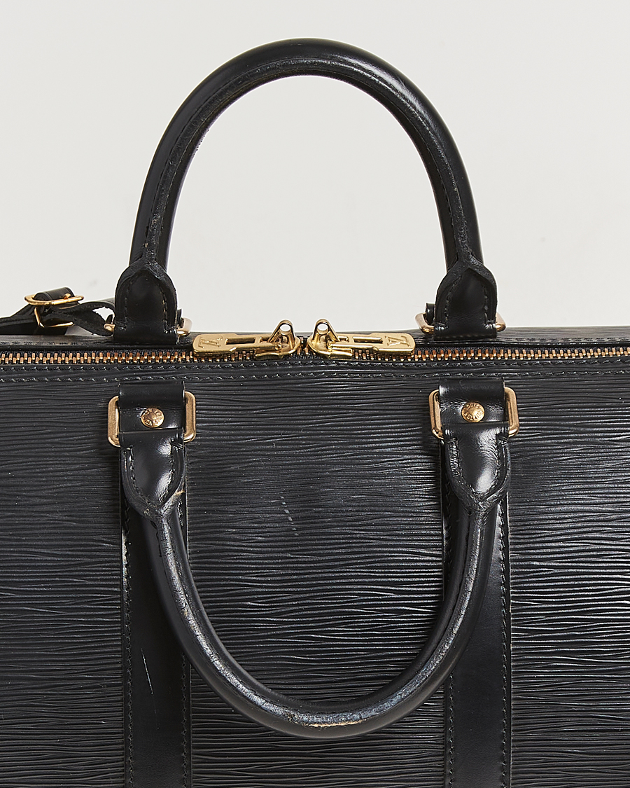 Heren | Pre-Owned & Vintage Bags | Louis Vuitton Pre-Owned | Keepall 45 Epi Leather Black