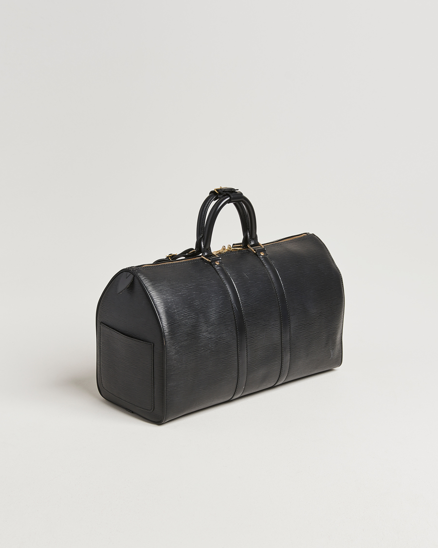 Heren | Pre-Owned & Vintage Bags | Louis Vuitton Pre-Owned | Keepall 45 Epi Leather Black