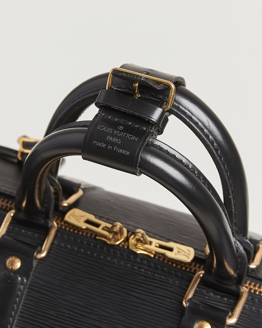 Heren | Pre-Owned & Vintage Bags | Louis Vuitton Pre-Owned | Keepall 45 Epi Leather Black