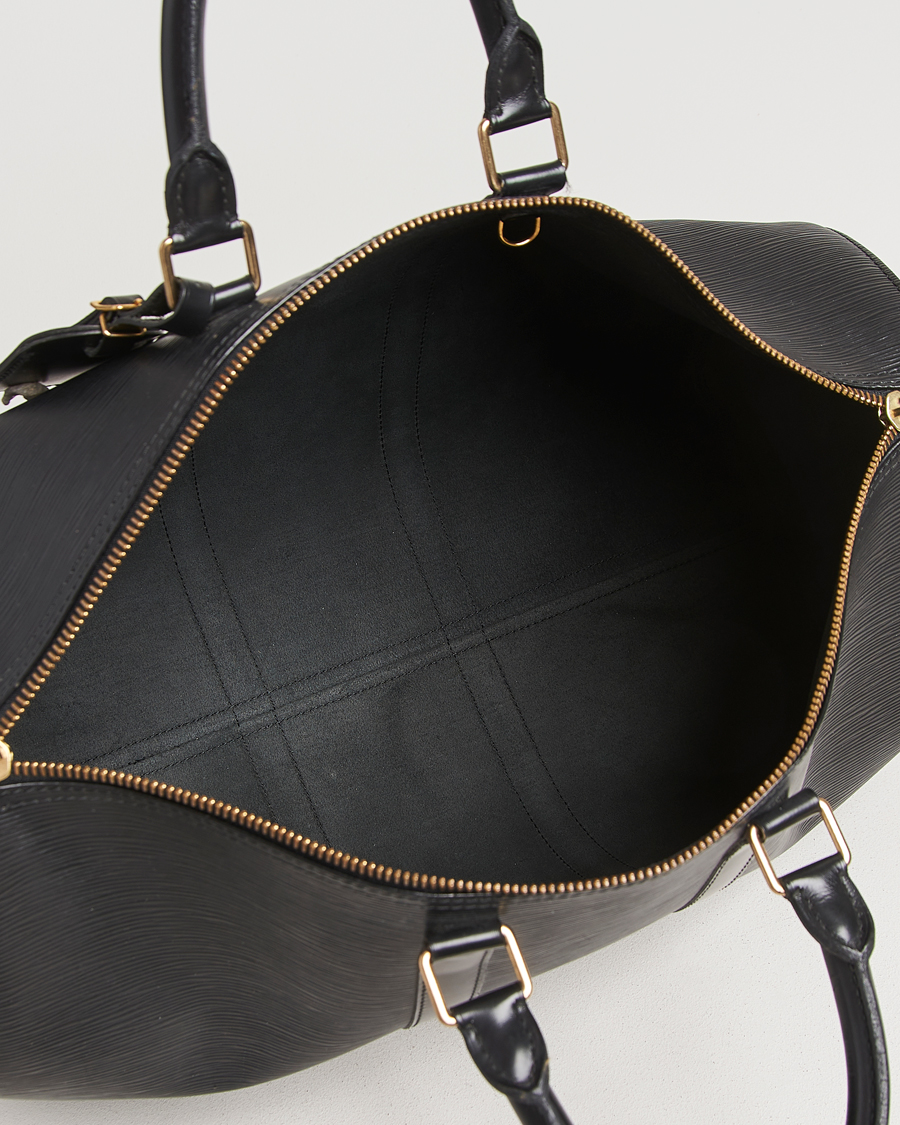 Heren | Pre-Owned & Vintage Bags | Louis Vuitton Pre-Owned | Keepall 45 Epi Leather Black