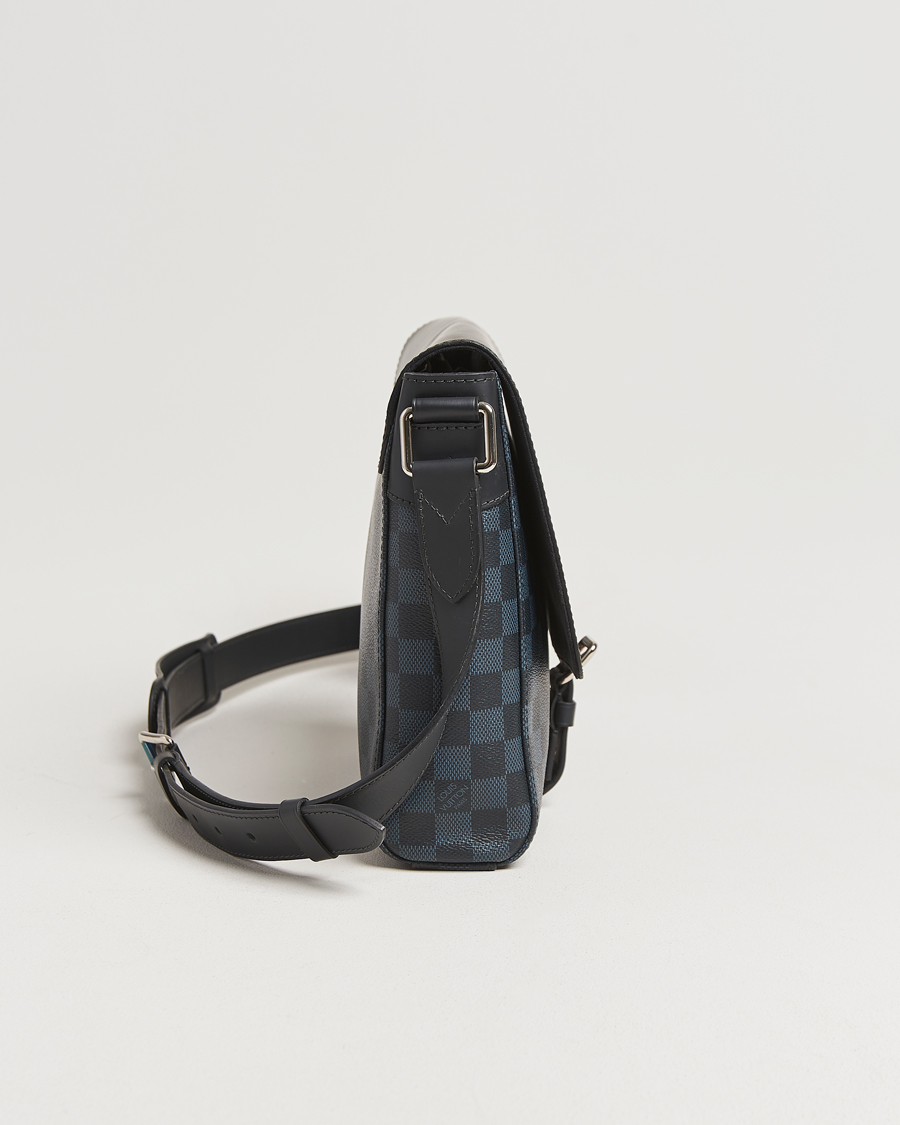 Heren | Pre-Owned & Vintage Bags | Louis Vuitton Pre-Owned | Newport Messenger PM Damier Cobalt