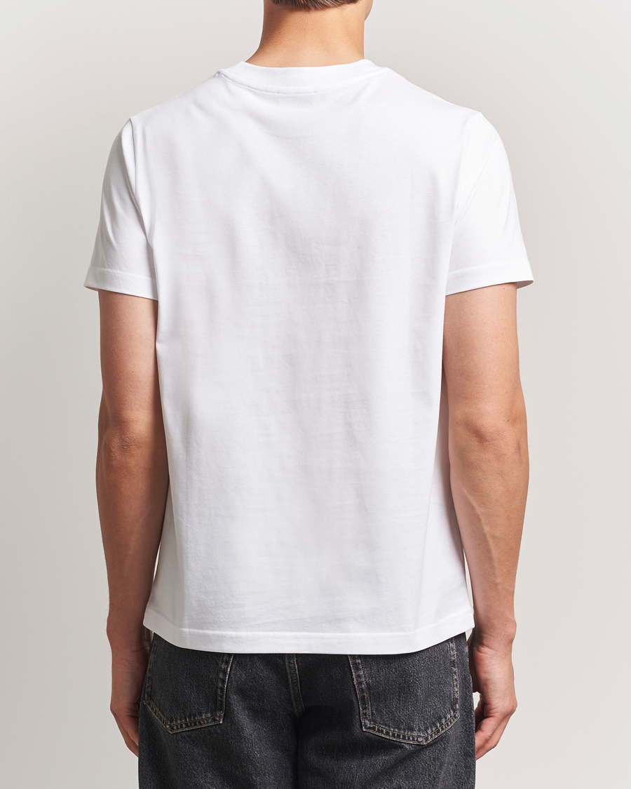 Heren | T-shirts | A.P.C. | Embroidered APC T-Shirt White
