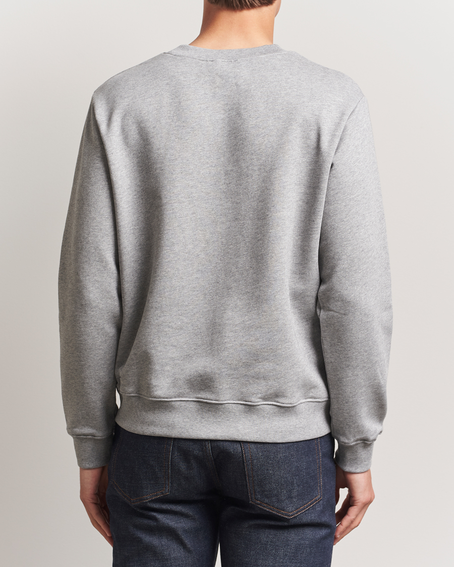Heren | Truien | A.P.C. | Embroidered APC Sweatshirt Heather Grey