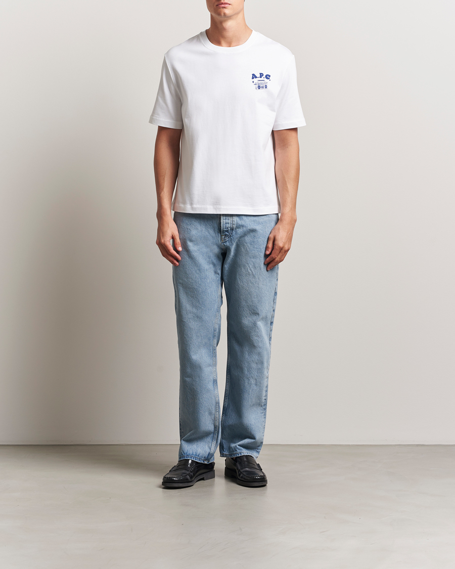 Heren | T-shirts | A.P.C. | Disco T-Shirt White