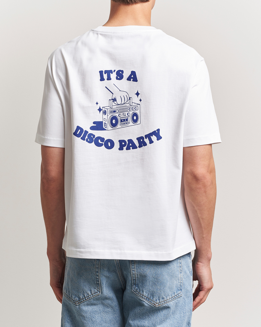 Heren | T-shirts | A.P.C. | Disco T-Shirt White