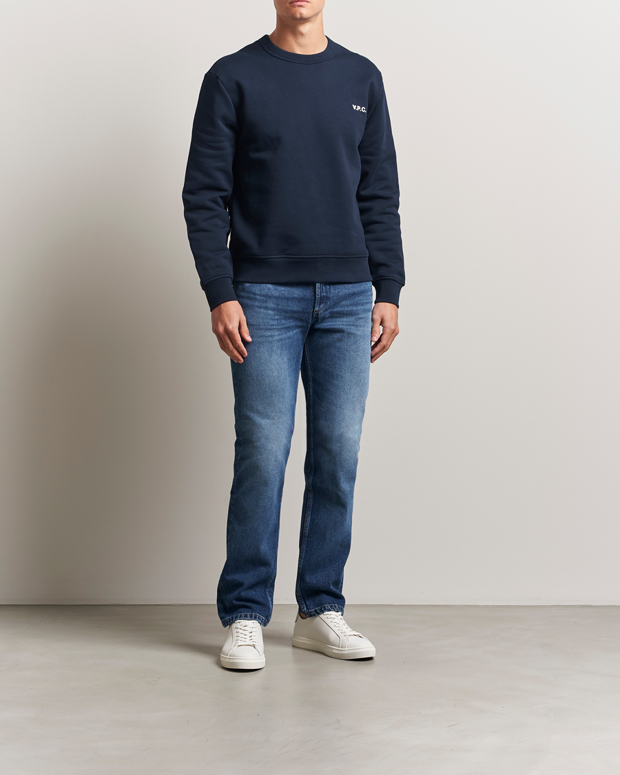 Heren | Jeans | A.P.C. | New Standard Jeans Washed Indigo