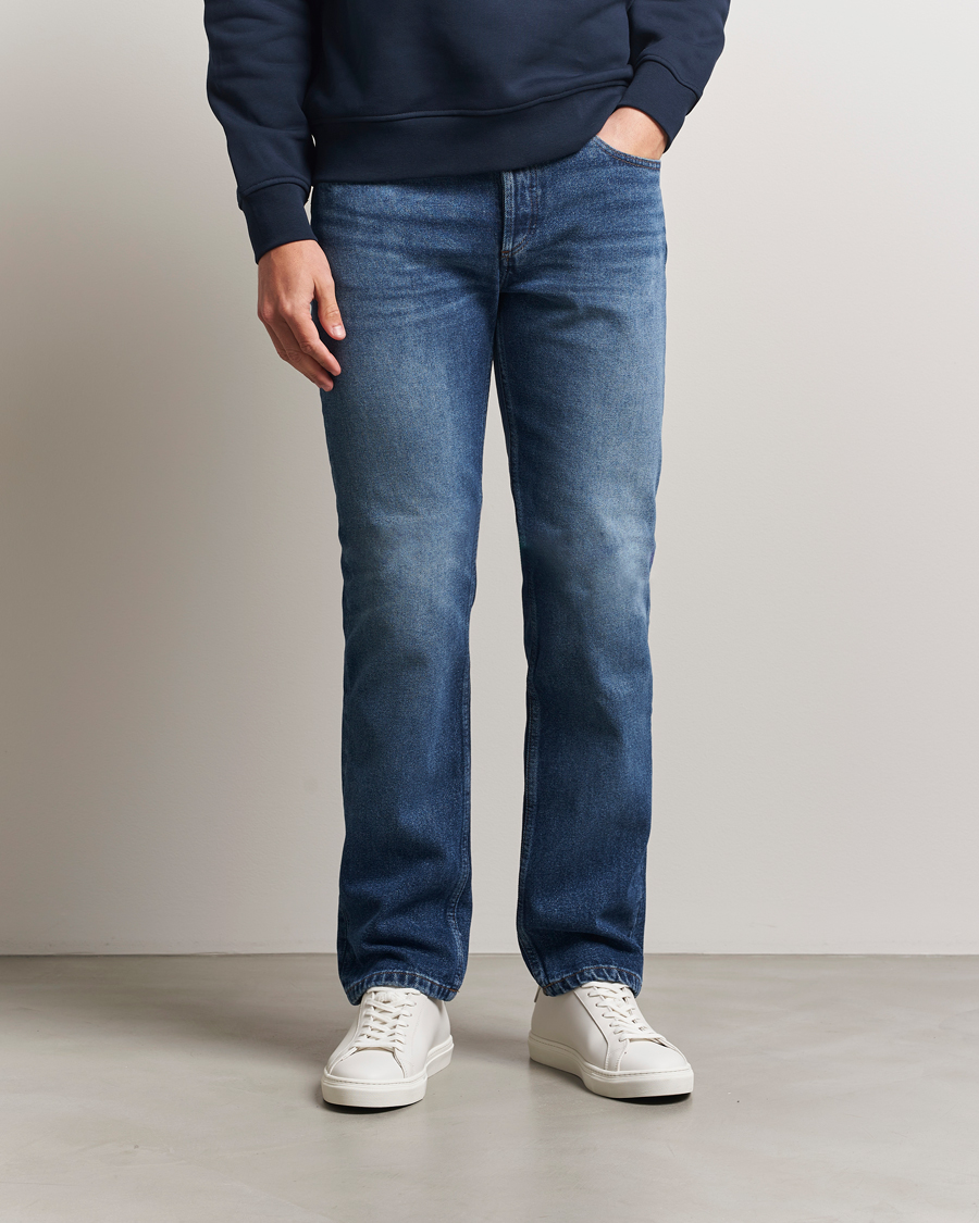 Heren | Jeans | A.P.C. | New Standard Jeans Washed Indigo