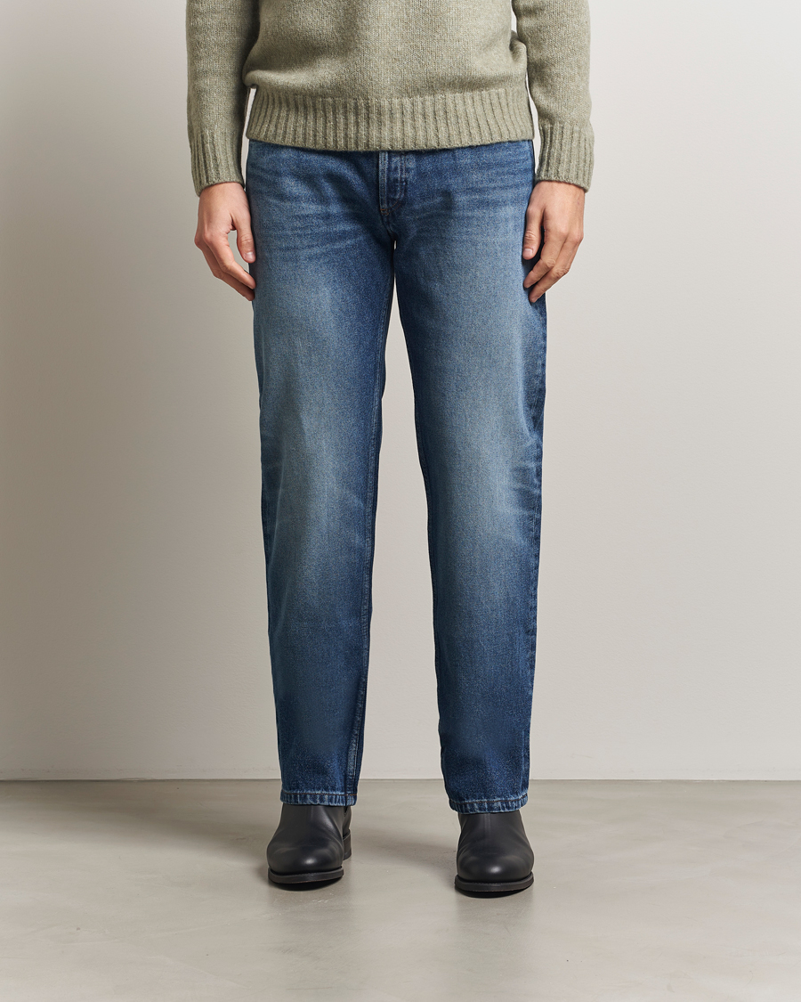 Heren | Jeans | A.P.C. | New Standard Jeans Washed Indigo
