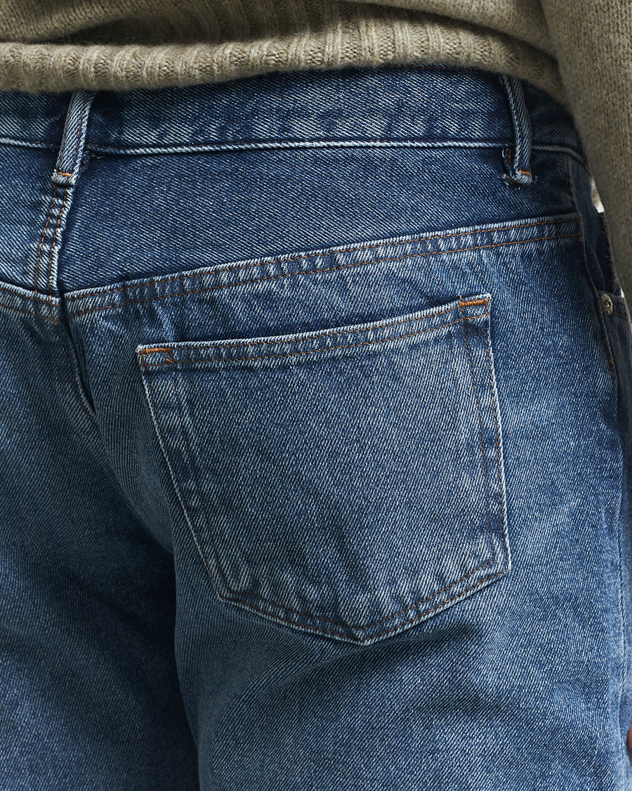 Heren | Jeans | A.P.C. | New Standard Jeans Washed Indigo