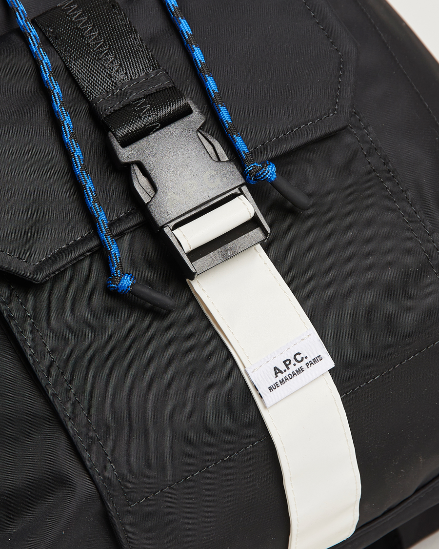 Heren | Tassen | A.P.C. | Trek Backpack Black