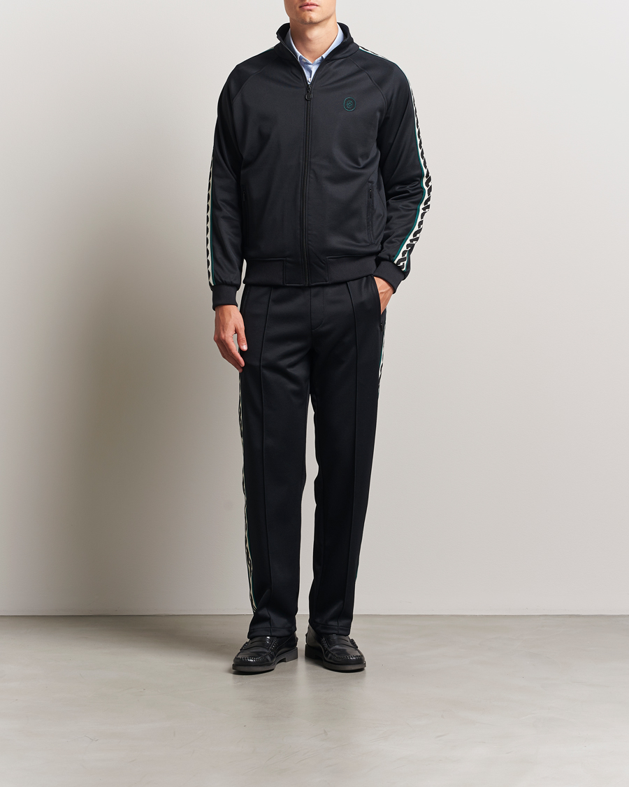 Heren | Truien | Drôle de Monsieur | Survêtement Track Jacket Black