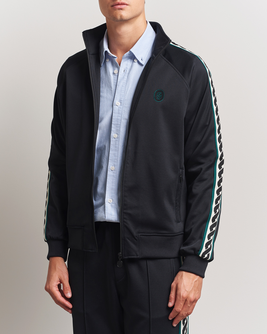 Heren | Truien | Drôle de Monsieur | Survêtement Track Jacket Black