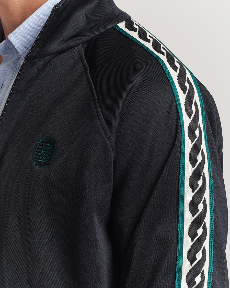 Heren | Truien | Drôle de Monsieur | Survêtement Track Jacket Black