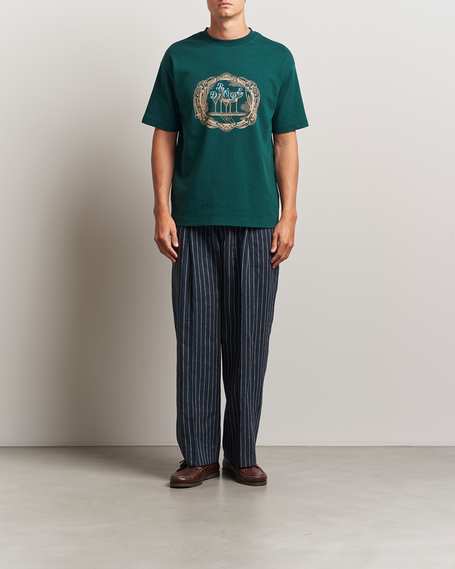 Heren | T-shirts | Drôle de Monsieur | Plateau T-Shirt Dark Green