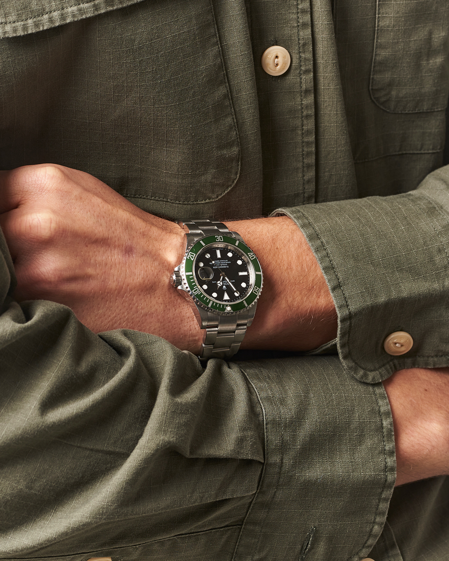 Heren | Rolex Pre-Owned Submariner Kermit | Rolex Pre-Owned | Submariner Kermit